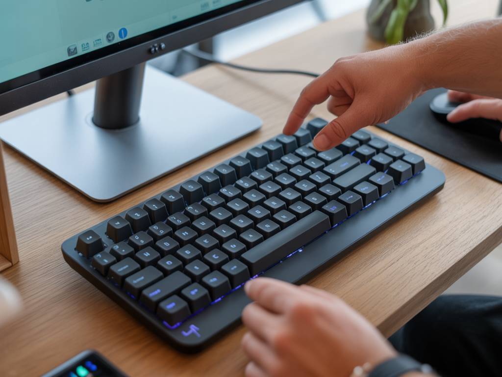 Le clavier mécanique ultime imprimé en 3D avec des touches OLED personnalisées – une révolution en geekerie !