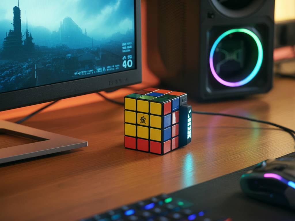 Ce mini-PC de la taille d’un Rubik’s Cube fait tourner Cyberpunk 2077 en 4K silencieusement — le gadget ultime pour setup gaming discret !